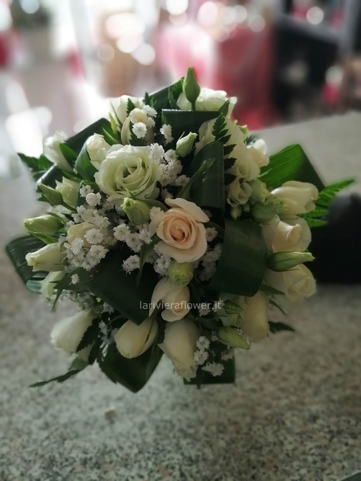 HoitoDeals Bouquet Di Fiori Viventi Vaso Scatola Per Fiorista - Foto 7